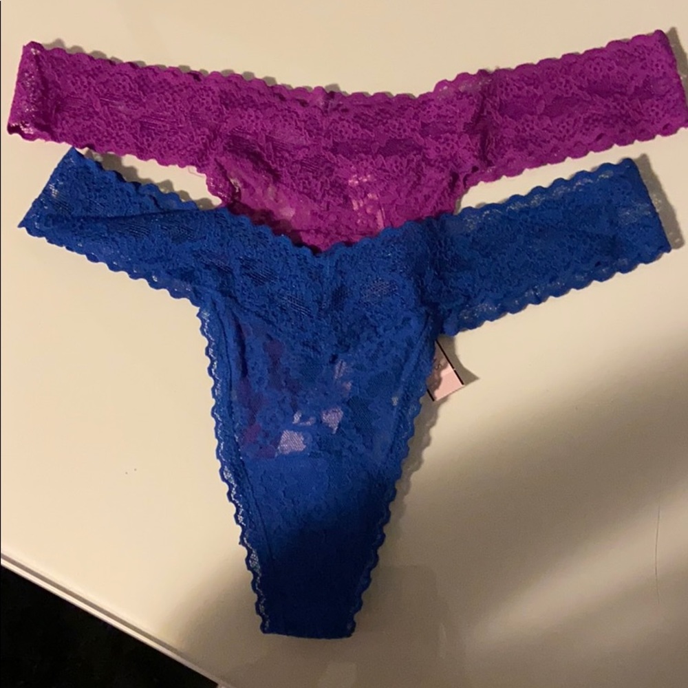 Victoria secret lace thong
